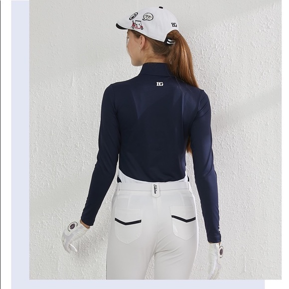 New long sleeve golf quarter zip size M - Picture 2 of 4